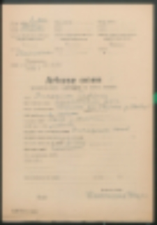 Arkusz ocen sprawowania i postępów w nauce ucznia. (Prokopiuk, Tadeusz)