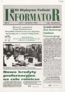 Informator : BS Międzyrzec Podlaski 1995 nr 2