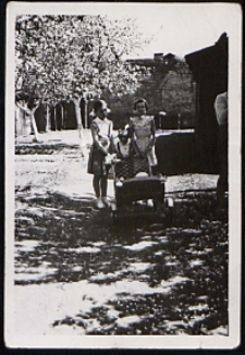 Dom przy ulicy Kraszewskiego w Białej Podlaskiej: dzieci Irminy Patkowskiej [fotografia]