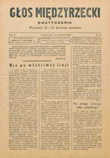 Głos Międzyrzecki : jednodniówka Międzyrzeckiego Ogniska Nauczycielskiego R. 4 (1928) nr 13