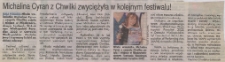 Michalina Cyran: wycinki prasowe