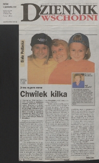 Dominika i Martyna Lasieckie: wycinki prasowe z lat 2000-2003