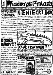 Wiadomości z miasta nr 1