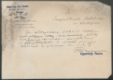 Do Inspektoratu Szkolnego w Radzyniu