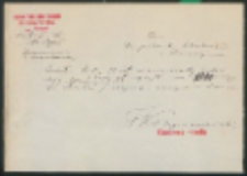 Do Inspektora szkolnego w Radzyniu.