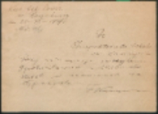 Do Inspektoratu Szkolnego w Radzyniu