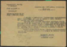 Inspektorat Szkolny w Radzyniu. Dnia 02.I.1948 r. Nr. 1402/47.echnej w Rogoźnicy