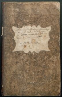 Akta zeyścia Gminy Kodeńskiej Xięga I od Dnia 16 Września 1810 do Dnia 31 grudnia 1811