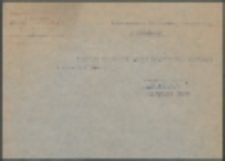 Oczekuję załatwienia pisma Inspektoratu Szkolnego z dnia 11.05.1948 r.