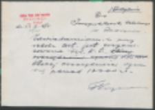 Do Inspektoratu Szkolnego w Radzyniu.