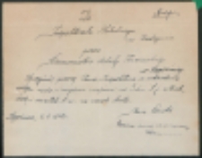 Do Inspektoratu Szkolnego w Radzyniu