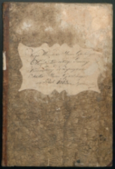 Księga Urzędnika Stanu Cywilnego Obrządku Łacińskiego Gminy Kodeńskiej do zapisywania aktów Stanu Cywilnego na Rok 1813 (urodzenia, małżenstwa, zgony)