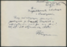 Do Inspektoratu Szkolnego w Radzyniu