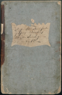 Księga Aktów Stanu Cywilnego Gminy Kodeńskiey Obrządku Łacińskiego na Rok 1817 (urodzenia, małżeństwa, zgony)