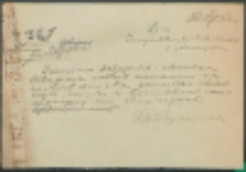 Do Inspektora szkolnego w Radzyniu.