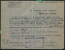 Starostwo Powiatowe Radzyńskie. Inspektorat P.R.W. L. dz. 643/III/2/47