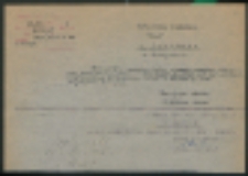 Zamówienie na pieczęć