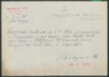 Publiczna Polska Szkoła Powszechna Rogoźnica dn. 10.V.48 Nr 32/48