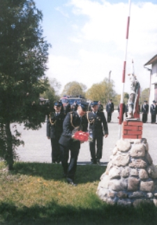 Obchody Dnia Strażaka w JGR Międzyrzec Podlaski [fotografia]