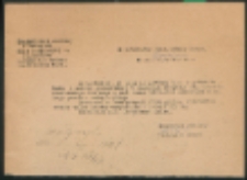 Inspektorat Szkolny w Radzyniu. Dn. 01.XII.1947. Nr. 1528/47. Sprawa: 1_o konferencja bibl.