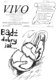 VIVO - Katolicki miesięcznik dla wszystkich Parafii p.w. Błogosławionego Honorata Koźmińskiego w Białej Podlaskiej R. 1 (2000) nr 3