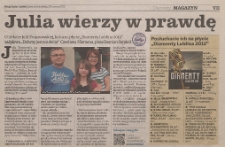 Julia Trojanowska: Zespół Wokalny "Chwilka": wynki prasowe