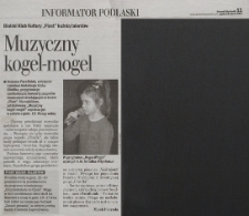 Natalia Nitychoruk, Karolina Łukomska, Agata Żelazowska, Szymon Kurowski: Zespół Wokalny "Chwilka": wycinki prasowe