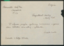 Kierownictwo Szkoły Pow. w Zasiadkach Nr. 3/39