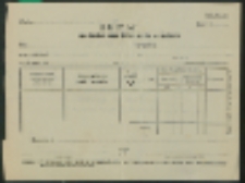 Kwit Nr...na dostarczone świadczenia w naturze