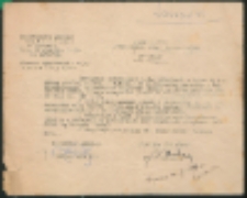 Inspektorat Szkolny Radzyński w Radzyniu. Dnia 28 września 1939 r. Nr 1012/39 r. Sprawa: rozpoczęcie zajęć szkolnych.