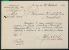 Kierownictwo Publicznej Szkoły Powsz. I Stopnia w Makar&oacute;wce Nr. 28/39