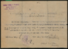 Do kierownictwa publicznej szkoły powszechnej w Zasiadkach.