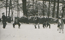 Zima na Śląsku - podczas pobytu w szkole hutniczej w Częstochowie [fotografia]