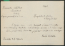 Kierownictwo Szkoły Powsz. w Zasiadkach Nr 22/39. W sprawie prenumeraty Dz.U.O.S.L.