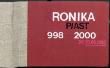 Kronika Klubu Kultury "Piast" w Białej Podlaskiej 1998-2000