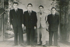 Koledzy ze szkoły hutniczej [fotografia]