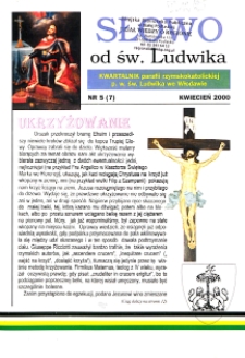 Słowo od św. Ludwika : Kwartalnik parafii rzymskokatolickiej p. w. św. Ludwika we Włodawie