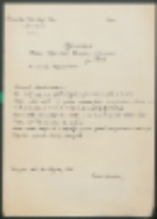 Sprawozdanie Polskiej Publ. Szkoły w Zasiadkach gm. Tłuściec za miesiąc listopad 1940 r.