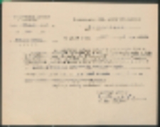 Inspektorat Szkolny w Radzyniu. Dnia 23 maja 1939 r. Nr 449/39.