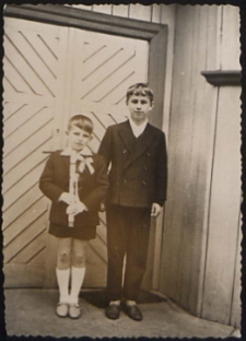 Pierwsza Komunia Święta Zbigniewa Redy w parafii na Woli [fotografia]