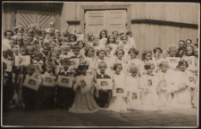 Pierwsza Komunia Święta w parafii na Woli [fotografia]