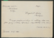 Kierownictwo Publ. Szkoły Powsz. w Zasiadkach Nr. 27/39 r.