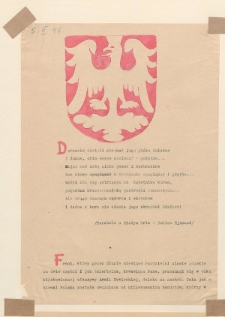 Gazetka Ścienna R. 1 (1945) nr z 5 lutego
