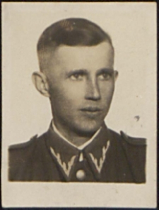 Rekrut Feliks Chilewicz w wojsku w Brześciu [fotografia]