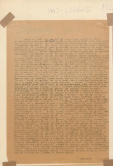 Gazetka Ścienna R. 3 (1947) nr z maja - czerwca