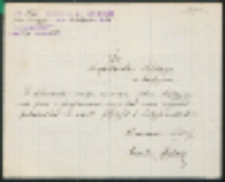 Kierownictwo Publ. Szkoły Pow. w Zasiadkach dnia 5 listopada 1930 r. No 36/30 plan lekcyjny. Odpowiedz na pismo z dnia 26.X.1930 L 2304