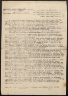 Pismo Państwowego Zakładu Emerytalnego do Kazimierza Gołdowskiego w celu ustalenia wysługi emerytalnej