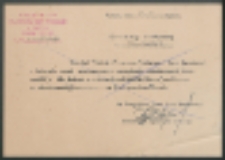 Prezydium Powiatowej Rady Narodowej Radzyniu. Wydział Oświaty. L.dz. 212/51/0A92