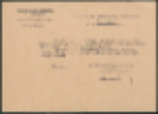 Inspektorat Szkolny w Radzyniu. Dnia 15.XI.1949 r. Nr. 2154/49