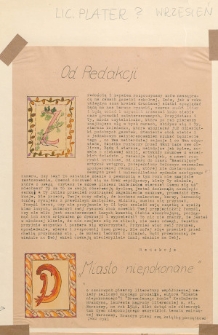 Gazetka Ścienna R. 4 (1948) nr z września